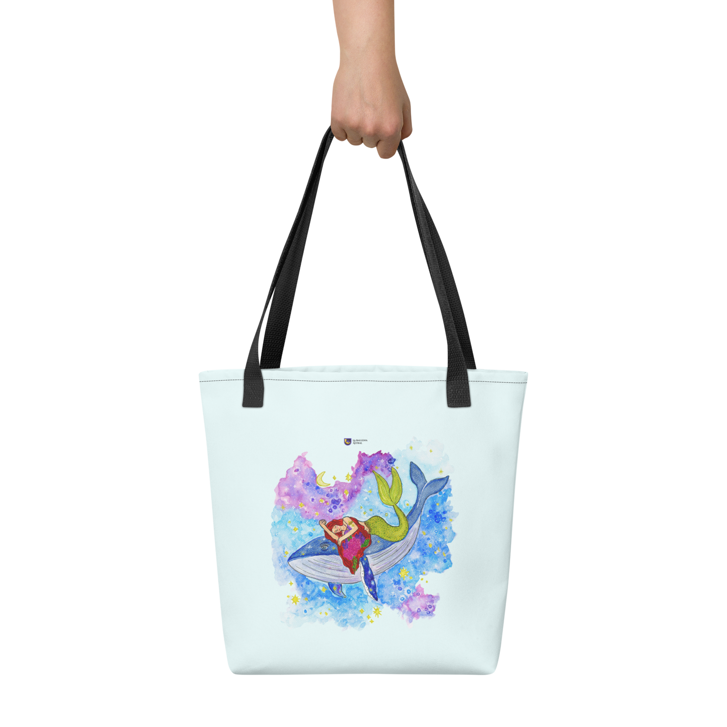 Born of the Sea & the Stars Tote Bag — Sea Mist