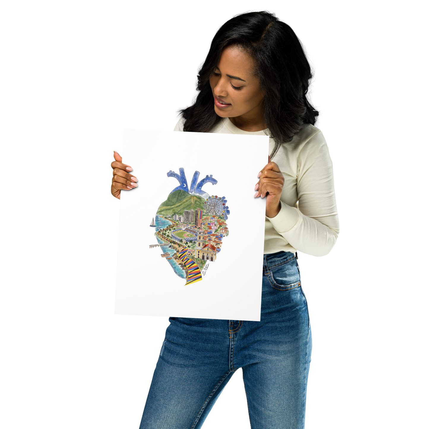 La Guaira Sigue Latiendo — Art Print